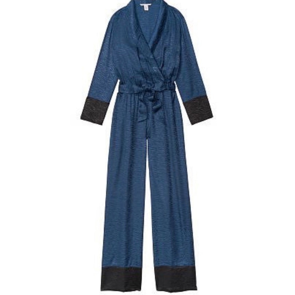 victoria secret luxurious satin jumpsuit XL